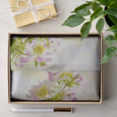 Papier Mousseline Fleurs papillons (Cadeau)