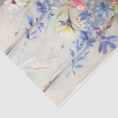 Papier Mousseline Fleurs patriotiques (Détail)