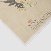 Papier Mousseline Fleurs Pl. 08 de Liang Yuwei (Détail)