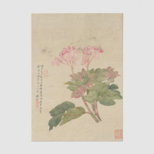 Papier Mousseline Fleurs Pl. 09 par Liang Yuwei