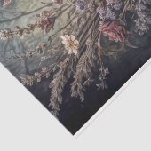 Papier Mousseline Fleurs pour anges gothiques #2 - Découpage - (Détail)