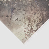 Papier Mousseline Fleurs pour anges gothiques #5 - Découpage - (Détail)