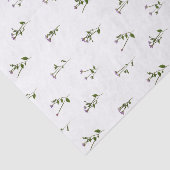 Papier Mousseline FLEURS PRÉLEVÉES - Willowherb de poulet - Open (Détail)