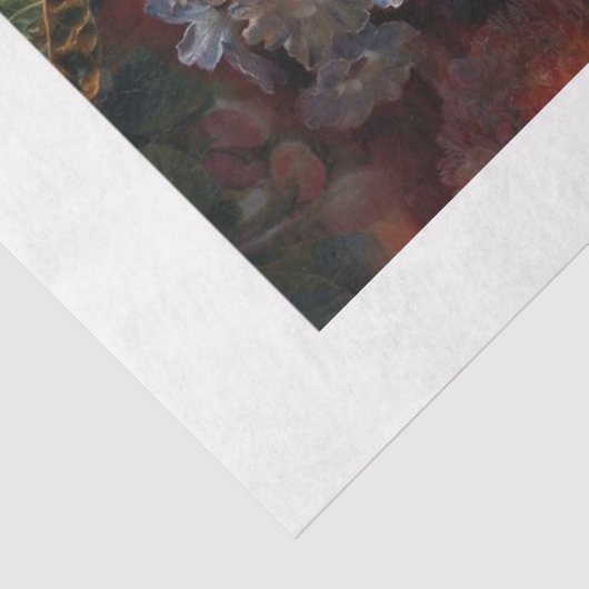 Papier Mousseline Fleurs Renaissance (Détail)