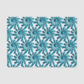 Papier Mousseline Fleurs rétro MOD - Jardin MCM printemps été (Recto)