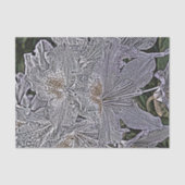 PAPIER MOUSSELINE FLEURS RHODODENDRON (Recto)