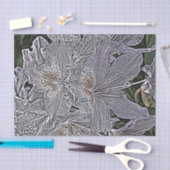 PAPIER MOUSSELINE FLEURS RHODODENDRON (Artisanat)