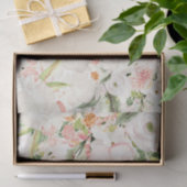 Papier Mousseline Fleurs roses (Design 23 Pink Series) (Cadeau)