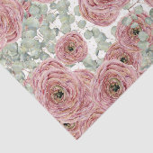 Papier Mousseline Fleurs roses (Design 67 Pink Series) (Détail)