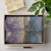 Papier Mousseline Fleurs sauvages colorés à Sunset Decoupage (Cadeau)