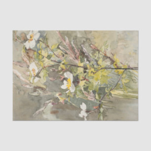 Papier Mousseline Fleurs sauvages par Barbara Bodichon Tissue Paper