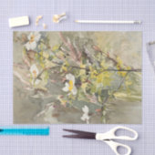 Papier Mousseline Fleurs sauvages par Barbara Bodichon Tissue Paper (Artisanat)