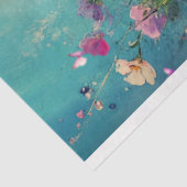 Papier Mousseline Fleurs sauvages vibreuses, Paysage Abstrait (Détail)