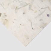 Papier Mousseline Fleurs séchées à l'apparence naturelle faite main (Détail)