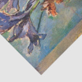 Papier Mousseline Fleurs Vase Bleues, Paul Cezanne (Détail)