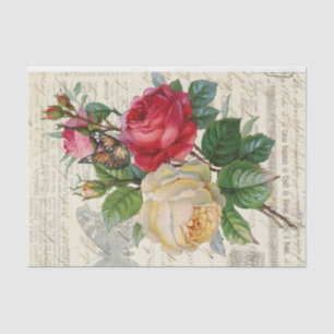Papier Mousseline Fleurs Vicks