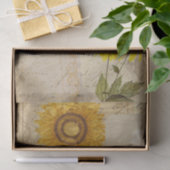 Papier Mousseline Fleurs vintages (Cadeau)