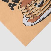 Papier Mousseline Flippin' Awesome Pancake Stack Drôle Petit Déjeune (Détail)