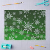 Papier Mousseline Flocon de neige (Artisanat)