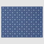 Papier Mousseline Flocons Classiques (Recto)
