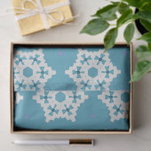 Papier Mousseline Flocons de neige (Cadeau)