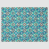 Papier Mousseline Flocons d'hiver (Recto)