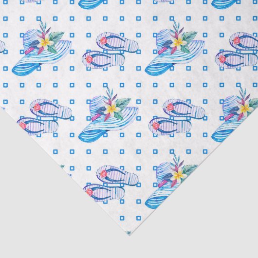 Papier Mousseline Flops et casquette Sun (Détail)