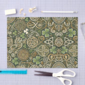 Papier Mousseline Floraison Celtique (Artisanat)