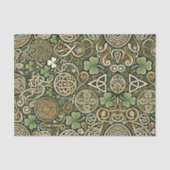 Papier Mousseline Floraison Celtique (Recto)