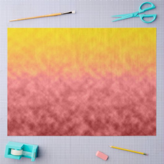 Papier Mousseline Floraison du Solstice (Artisanat)