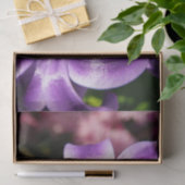 Papier Mousseline Floral Blue Hyacinth (Cadeau)