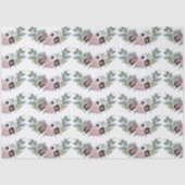 Papier Mousseline Floral Bouquet (Recto)