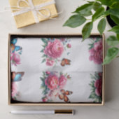 Papier Mousseline Floral Butterfly Clip-Art Illustration Decoupage (Cadeau)