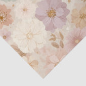 Papier Mousseline Floral de prairie céleste (Détail)
