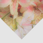 Papier Mousseline Floral doux (Détail)