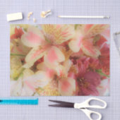 Papier Mousseline Floral doux (Artisanat)