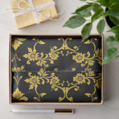 Papier Mousseline Floral Elegant Collection Moderne (Cadeau)