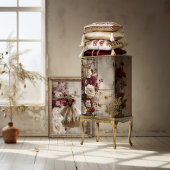 Papier Mousseline Floral, French Chic, Rose & Peony