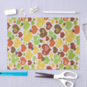 Papier Mousseline Floral Love Hearts Motif rose (Artisanat)