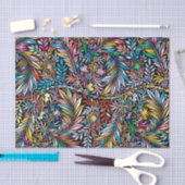 Papier Mousseline Floral moderne (Artisanat)