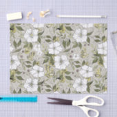 Papier Mousseline Floral papillon (Artisanat)