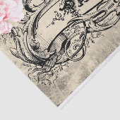 Papier Mousseline Floral parisien (Détail)