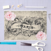 Papier Mousseline Floral parisien (Artisanat)