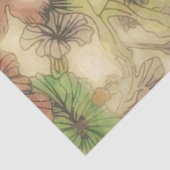 Papier Mousseline floral perché (I) (Détail)