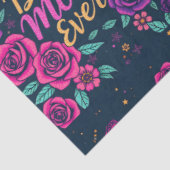 Papier Mousseline Floral Populaire Collection Cadeaux de Luxe (Détail)