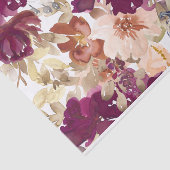 Papier Mousseline Floral Tattoo (Détail)
