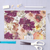 Papier Mousseline Floral Tattoo (Artisanat)