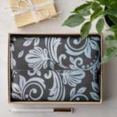 Papier Mousseline Floral vintage (Cadeau)