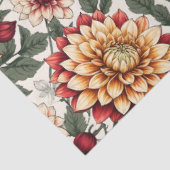 Papier Mousseline Floral Vintage Decoupage Elegant Rustic (Détail)