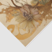 Papier Mousseline Floral Zebra (Détail)